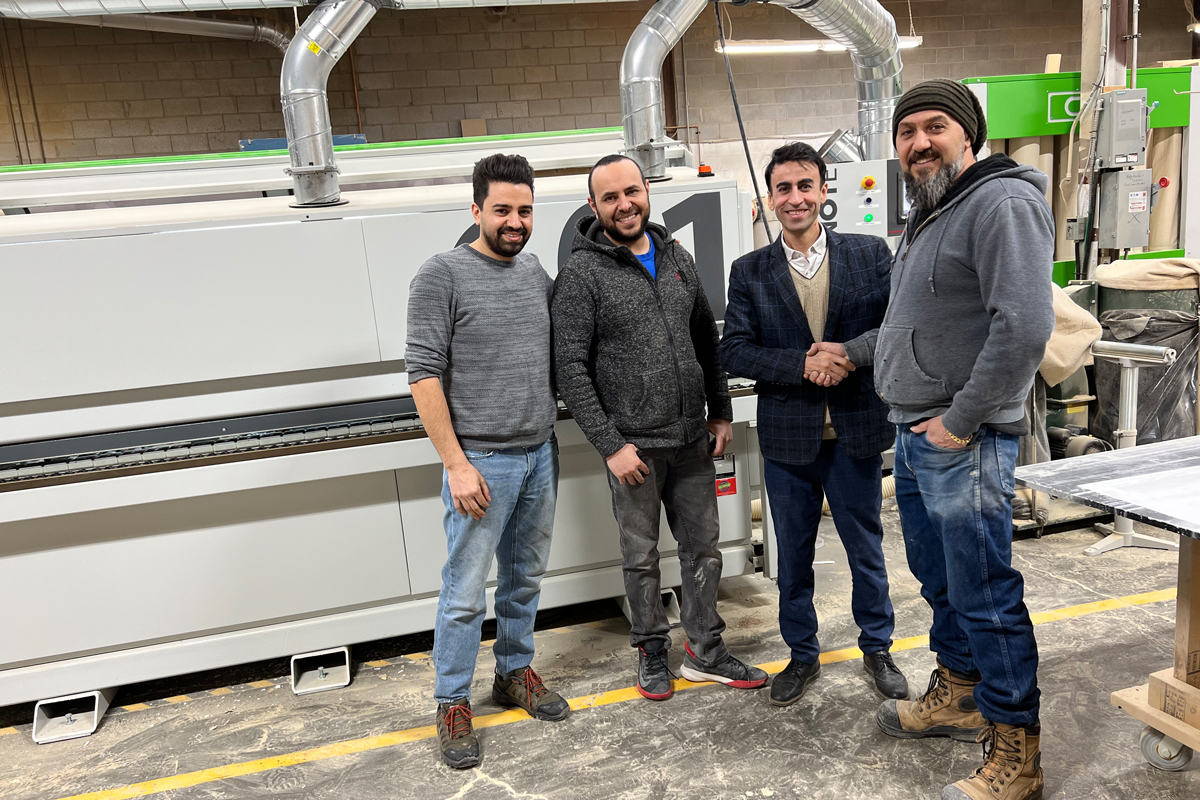 Luxeme Kitchen | Case Histories | Woodworking Machinery Ontario - CMT Group